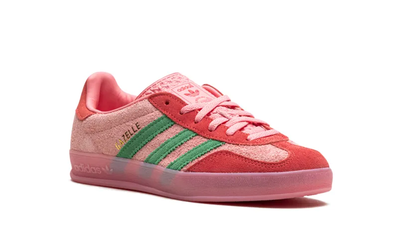 Adidas Gazelle Gazelle Indoor WMNS 'Semi Pink Spark Preloved Scarlet'
